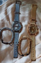 varie scarpe orologi 