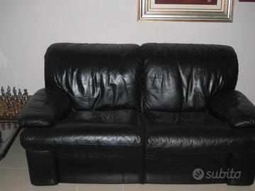 Coppia divani in pelle 2 posti