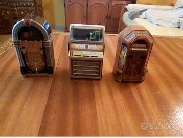  8 modellini Jukebox funzionanti 