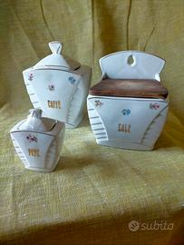 Set ceramica da cucina anni '50