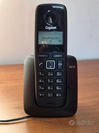 Cordless Gigaset AS18H; manuale facilmente reperib