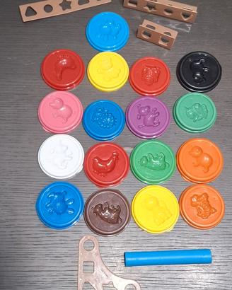 Lotto 22 Accessori Formine Timbri didò pongo dash