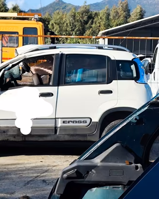 Panda Cross 4x4 2019 incidentata da ripristinare