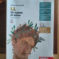libro di testo LL 50 lezioni di latino Zanichelli