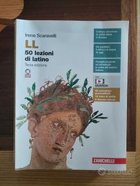 libro di testo LL 50 lezioni di latino Zanichelli