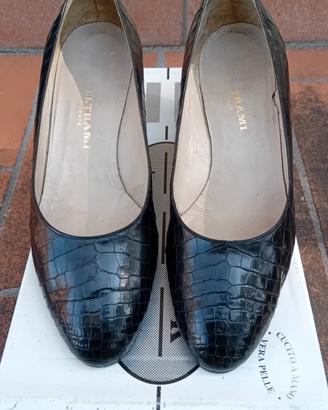 Scarpe in coccodrillo 