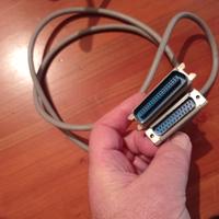 cavo per stampante vintage 