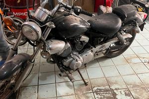 Yamaha virago 250 anno 1990 targhe originali 