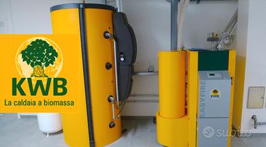 Caldaia Pellet KWB Easyfire 22 kw + Puffer 800 lt