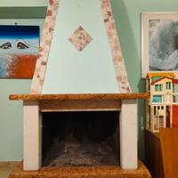 CAMINO A LEGNA IN MARMO