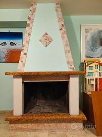 CAMINO A LEGNA IN MARMO