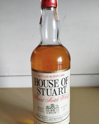 whisky house of stuart anni 70 sigillato