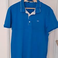 Polo uomo azzurra Gas