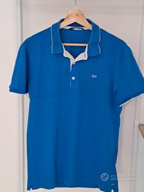 Polo uomo azzurra Gas