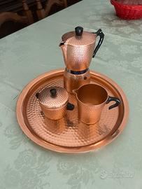 Set da caffè moka espresso vintage