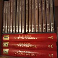 DVD e volumi La DIVINA COMMEDIA 15 DVD e 3 volumi 