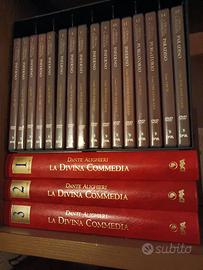 DVD e volumi La DIVINA COMMEDIA 15 DVD e 3 volumi 