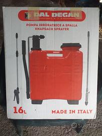 pompa irroratrice a spalla