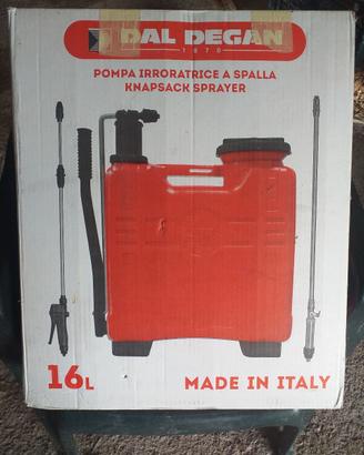 pompa irroratrice a spalla