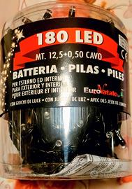 Luci di Natale bianche a batterie