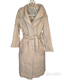 Cappotto Vintage Mohair/Lana Anni '60 Beige