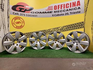4 Cerchi Lega 16 pollici canale 7,5J Volkswagen