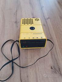 Registratore  e Radio Sveglia Minerva Vintage