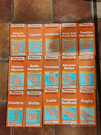 L'Espresso Touring Club Italiano - collana vintage