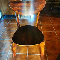 4 sedie ikea Nordmyra restyling shabby chic 