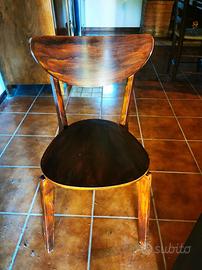 4 sedie ikea Nordmyra restyling shabby chic 