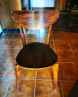 4 sedie ikea Nordmyra restyling shabby chic 