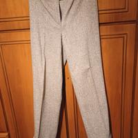 Pantaloni Conte of Florence bianco/marrone 