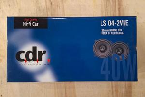 Coppia altoparlanti auto CDR LS 04 130 mm