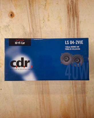 Coppia altoparlanti auto CDR LS 04 130 mm