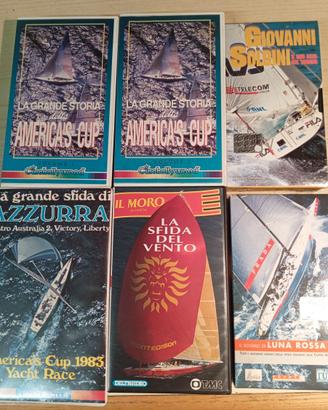 VHS AMERICAN CUP, AZZURRA, IL MORO VENEZIA ,LUNA R