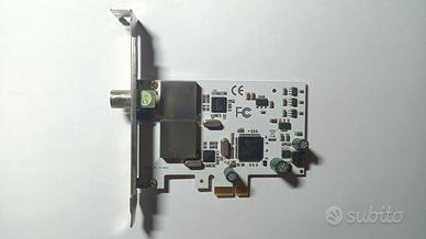 Scheda TV per PC desktop con 2 Tuner DVB-T