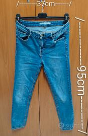 Jeans Donna Zara Trafaluc Denimwear Blu Chiaro Tag