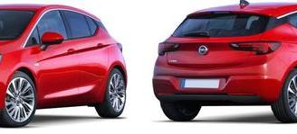 Ricambi auto nuovi Opel Astra K dal 2015 in poi