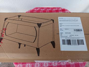 lettino da viaggio + materasso