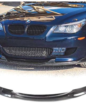 SPOILER LIP PER BMW E60 03-10 LOOK M5 CARBONIO