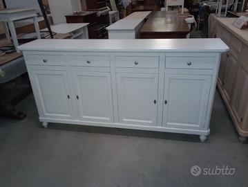Credenza Nuova a 4 Ante Laccata Bianca