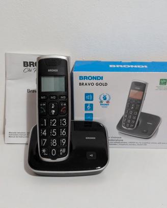  Telefono Brondi bravo GOLD 