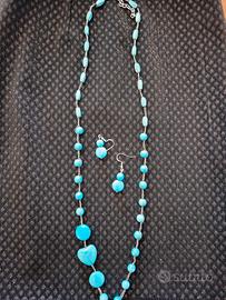 parure pietra turchese