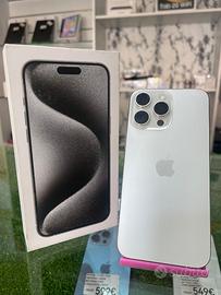 IPHONE 15 PRO MAX  USATO GARANZIA 1 ANNO