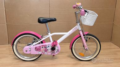bicicletta per bambina Btwin ,16 pollici 