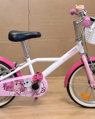 bicicletta per bambina Btwin ,16 pollici 