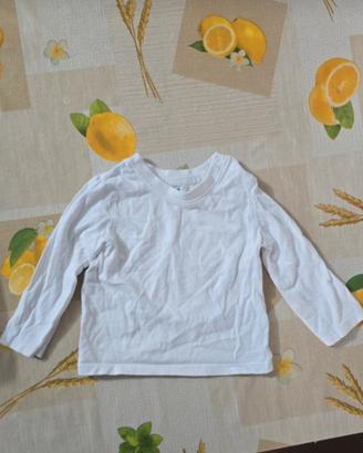 Maglia Cotone Primark Bimbo 6/9 Mesi 