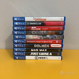 Lotto 10 Giochi per Sony PlayStation 4 Ps4