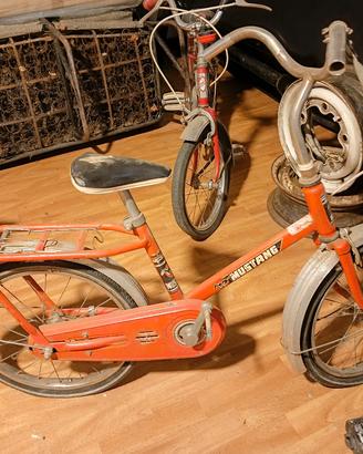 bicicletta d'epoca mustang anni 60