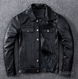 Giacca in pelle, capospalla casual